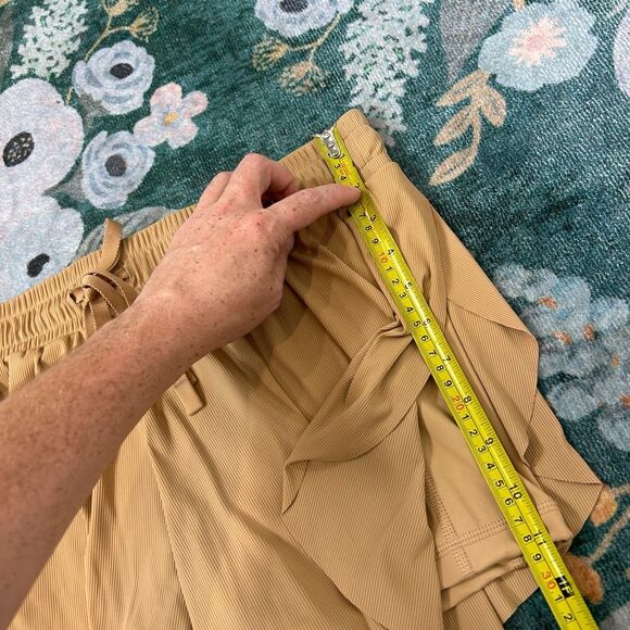 JoyLab Flowy Tan Athletic Shorts Spandex Biker Lined Target Active Skort Style - Picture 9 of 12